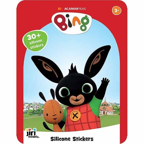 Levně Hra se silikonovými samolepkami Bing