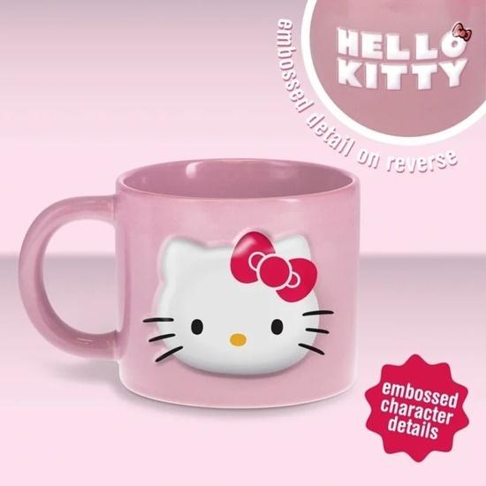 Levně Hello Kitty hrnek embosovaný
