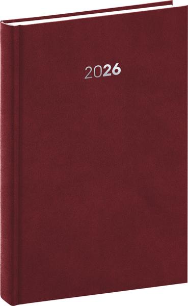 Denní diář 2026 Balakon bordó