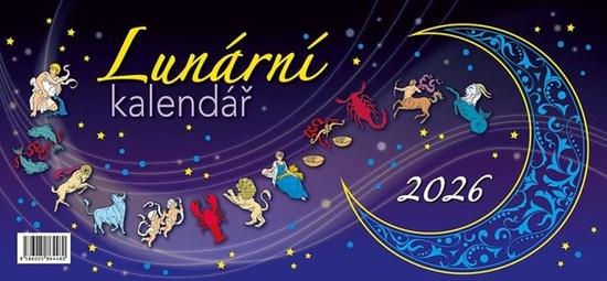 Lunární kalendář 2026 - stolní kalendář