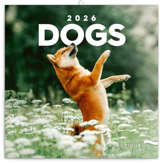 Psi 2026 - nástěnný kalendář