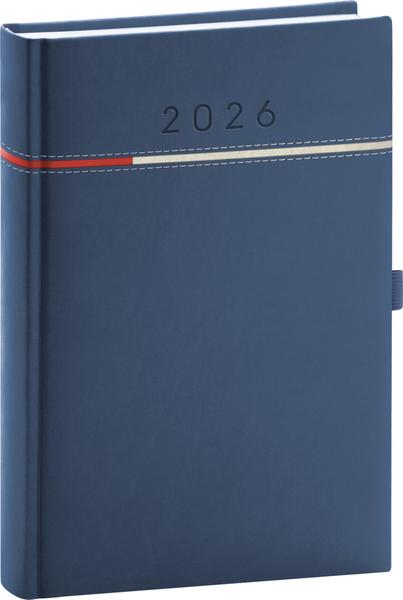 Denní diář 2026 Tomy modro-červený