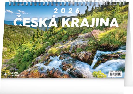 Česká krajina 2026 - stolní kalendář