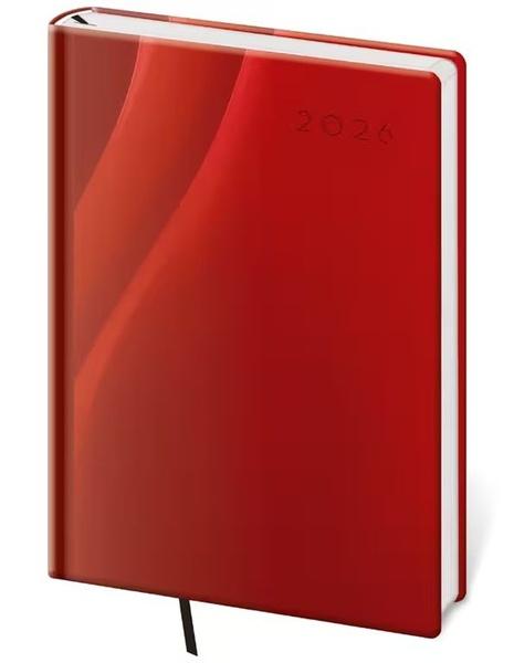 Týdenní diář 2026 A5 Vario Red design