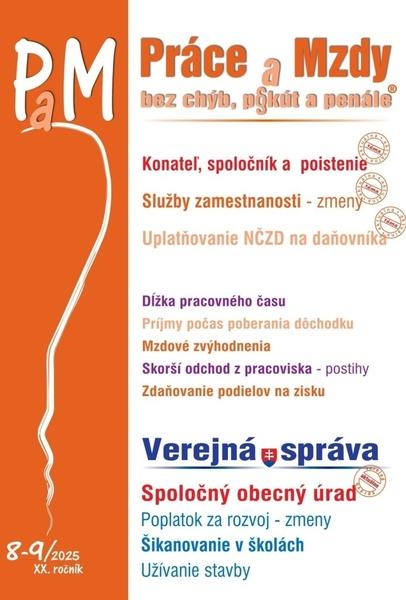 Levně Práce a Mzdy, bez chýb, p§ kút a penále 8-9/2025