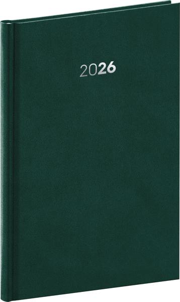 Týdenní diář Balakon 2026 zelený