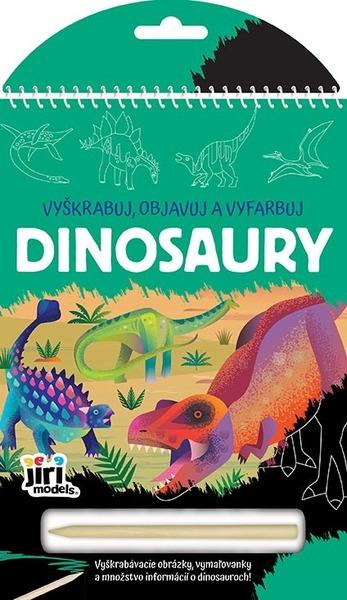 Levně Vyškrabuj, objavuj, vyfarbuj Dinosaury
