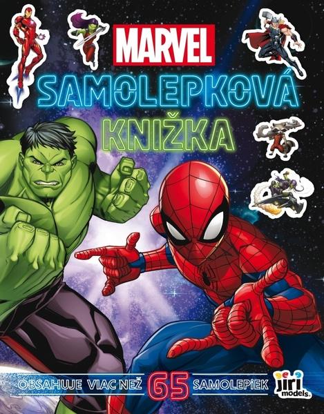 Levně Samolepková knižka Marvel