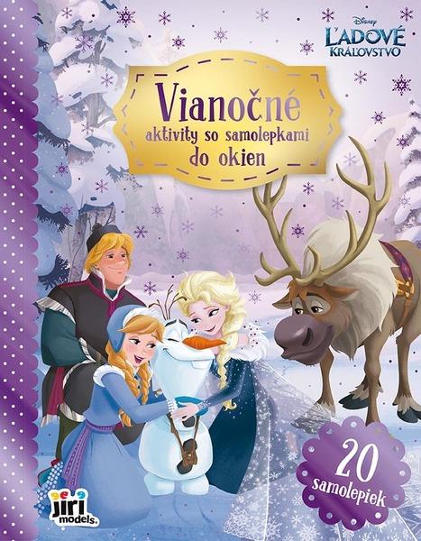 Levně Vianočné aktivity so samolepkami na okná Ľadové kráľovstvo