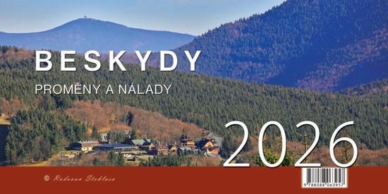 Beskydy 2026 - stolní kalendář - 9788088063957