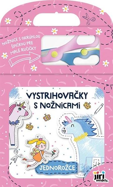 Levně Vystrihovačky s nožnicami Jednorožce