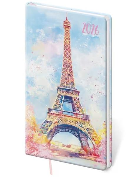 Kapesní diář 2026 Vario Lyra Paris