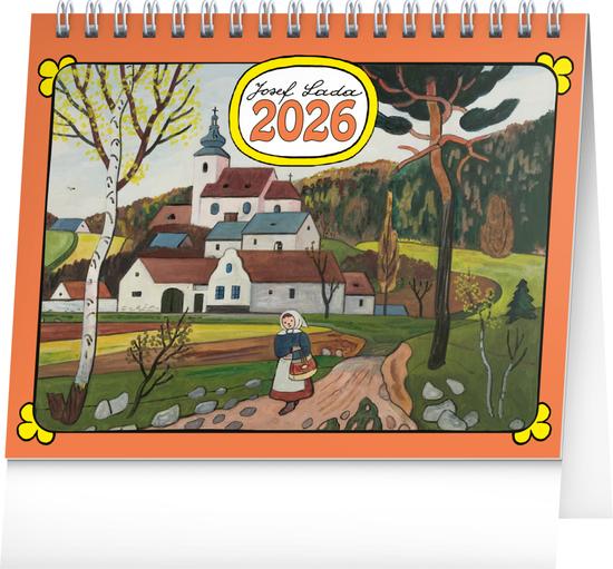 Josef Lada 2026 - stolní kalendář
