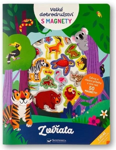 Levně Velké dobrodružství s magnety Zvířata