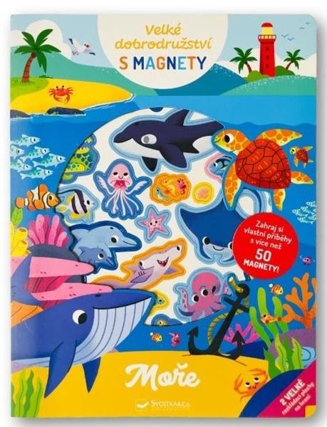 Levně Velké dobrodružství s magnety Moře