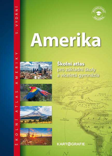 Levně Amerika Školní atlas