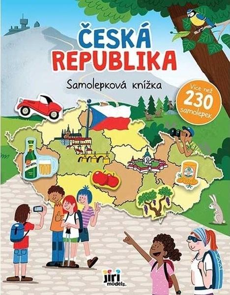 Levně Velká samolepková knížka Česká republika