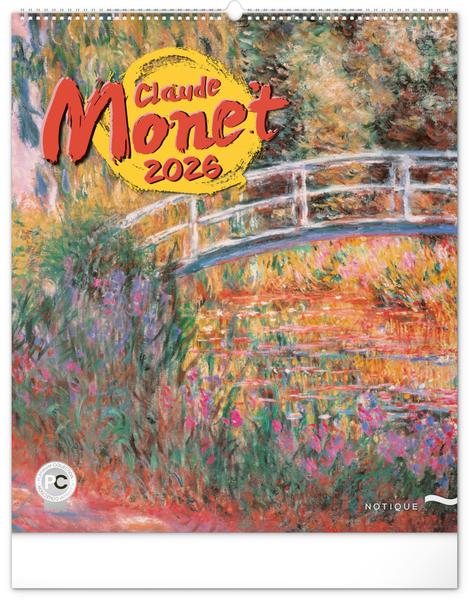 Claude Monet 2026 - nástěnný kalendář