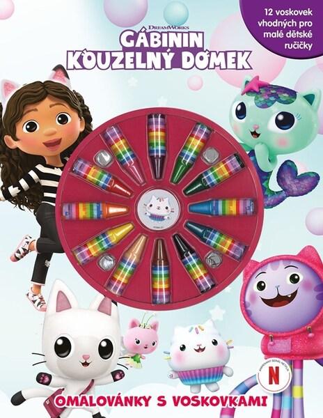 Levně Gábinin kouzelný domek Omalovánky s voskovkami
