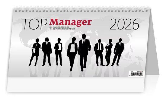 Plánovací kalendář Top Manager - stolní kalendář