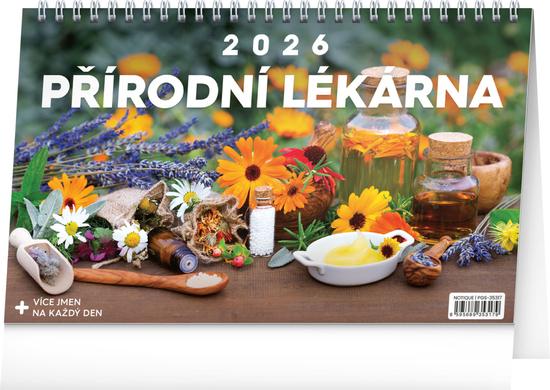 Přírodní lékárna 2026 - stolní kalendář