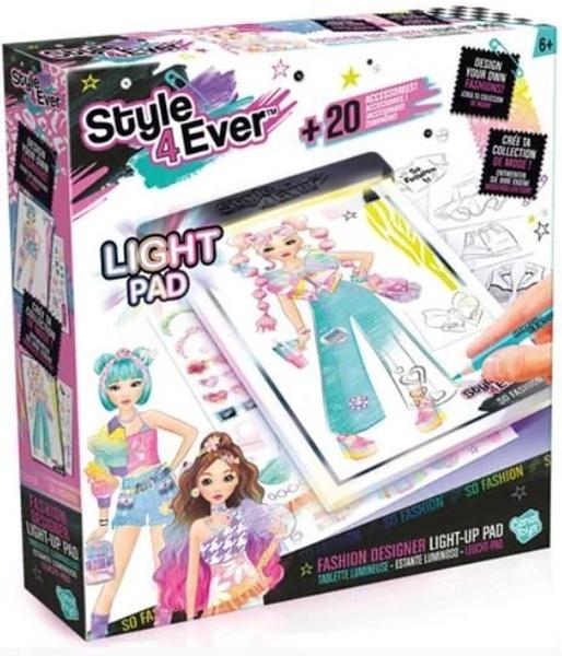 Levně Style4Ever Návrhářská sada s podsvícenou podložkou