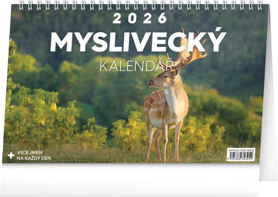 Myslivecký kalendář 2026 - stolní kalendář