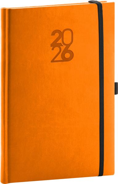 Týdenní diář Aprint Top 2026 oranžový