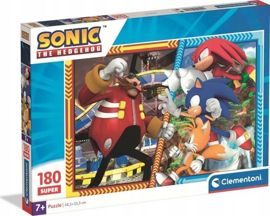 Levně Puzzle Ježek Sonic Doctor Eggman 180 dílků