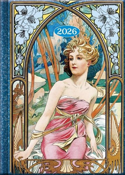 Praktik denní diář 2026 Mucha