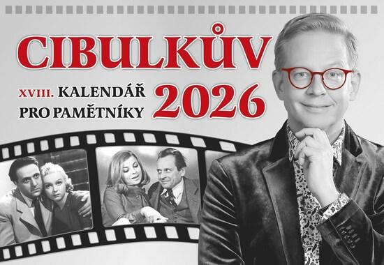 Levně Cibulkův kalendář pro pamětníky 2026 - stolní kalendář