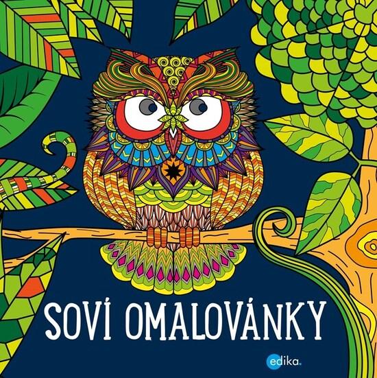 Levně Soví omalovánky
