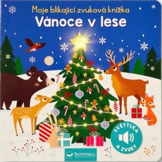 Levně Moje blikající zvuková knížka Vánoce v lese
