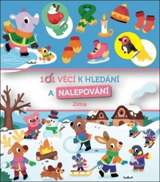 Levně 101 věcí k hledání a nalepování Zima