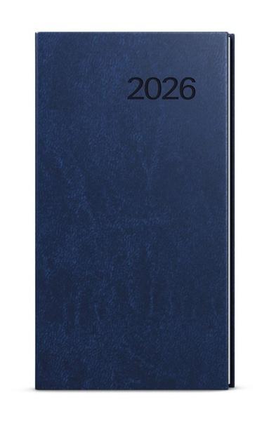 Týdenní diář 2026 Jakub Vivella kapesní modrá