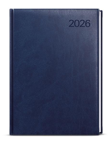 Denní diář 2026 Goliáš Vivella A4 modrá