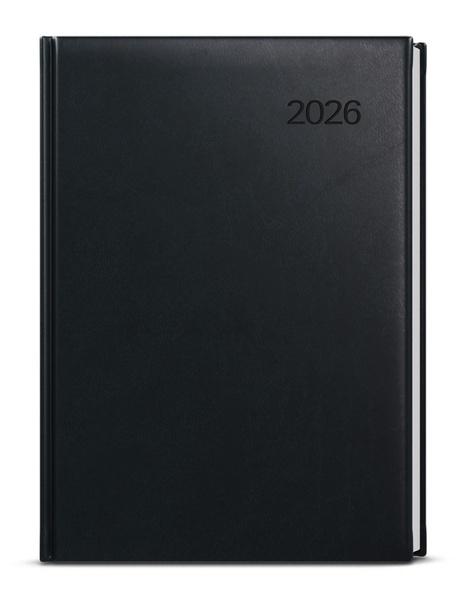 Týdenní diář 2026 Oskar Vivella A5 černá