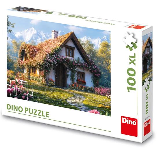 Levně Puzzle Chata v údolí XL 100 ks