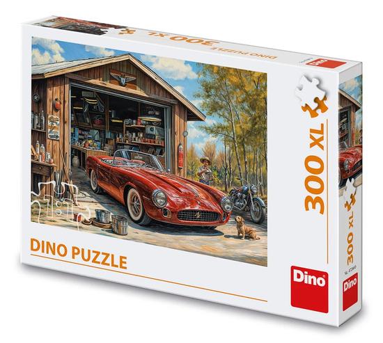 Levně Puzzle Jaguár v garáži XL 300 ks