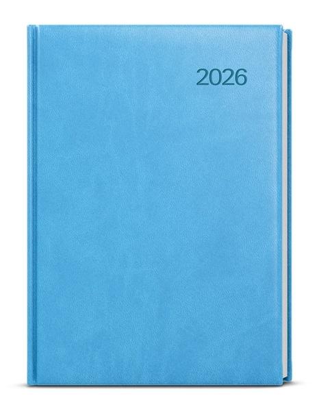 Denní diář 2026 David Vivella A5 světle modrá