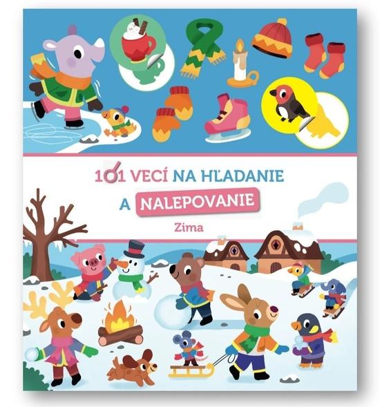 Levně 101 vecí na hľadanie a nalepovanie Zima
