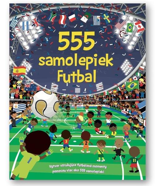 Levně 555 samolepiek Futbal