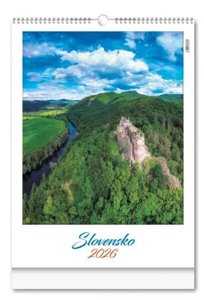 Slovensko 2026 - nástenný kalendár