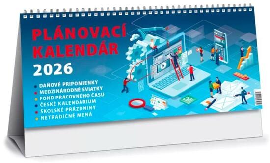 Levně Plánovací kalendár 2026 - stolový kalendár