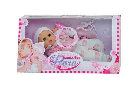 Levně Panenka Bambolina Flora s 50 českými slovy