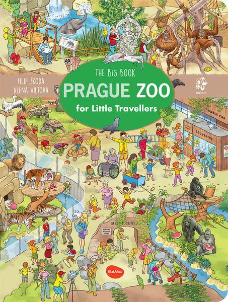 Levně Little Travellers The Big Book ZOO PRAGUE