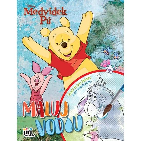 Levně Maluj vodou A4 Medvídek Pú