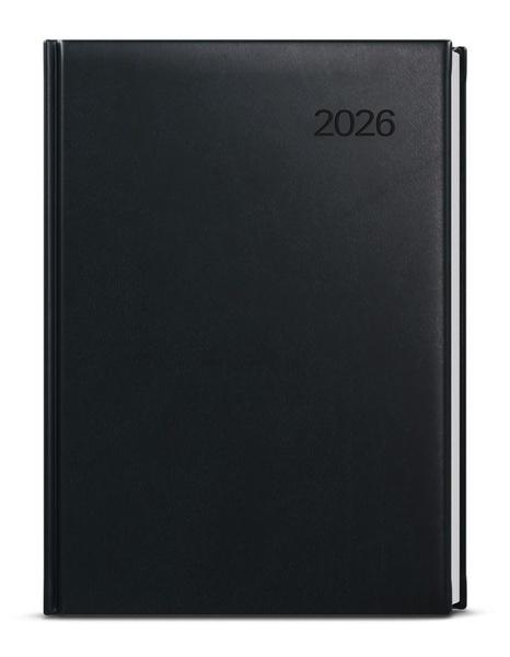 Denní diář 2026 Adam Vivella B6 černá