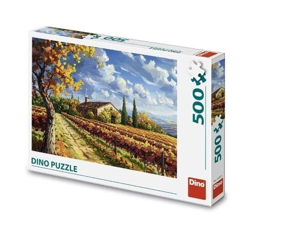 Levně Puzzle 500 Malovaná vinice
