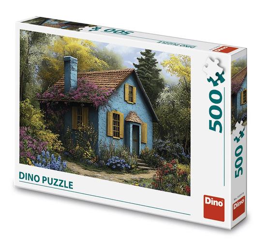 Levně Puzzle 500 Modrý domeček